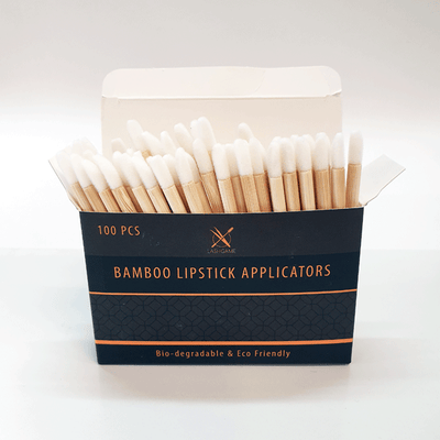 Bamboo Stick Lipstick Applicators 100 Pack